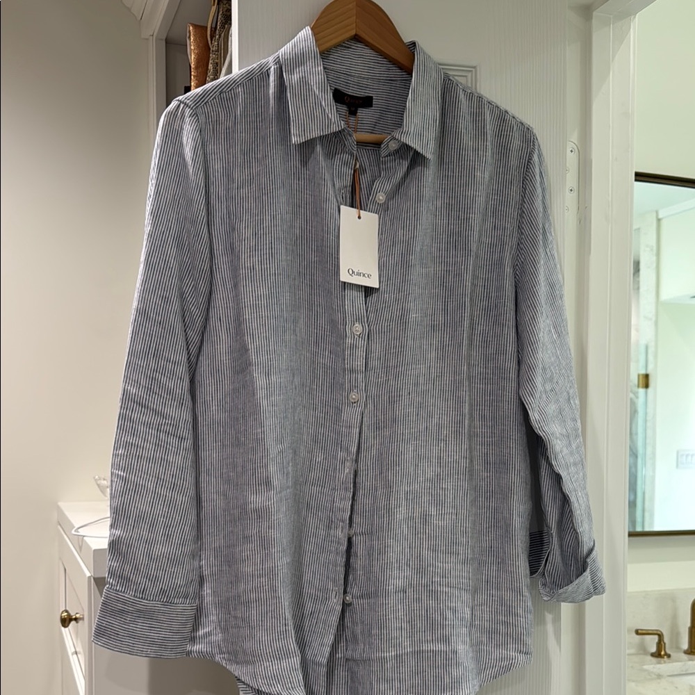 Quince 100% European Line Button Down Shirt